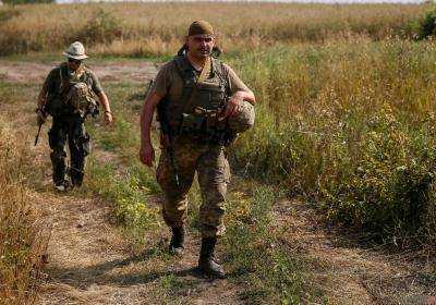 На Донбассе боевики с полуночи обстреляли позиции ВСУ 9 раз