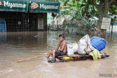 В результате наводнений в Мьянме погибло 12 человек