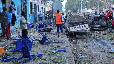 В столице Сомали произошел сильный взрыв