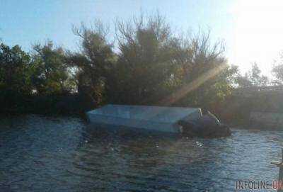 В Херсонской области грузовик с водителем утонул в реке