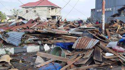 В Индонезии зафиксировали 170 афтершоков после землетрясения