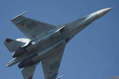 Военный самолет Су-27 упал в Винницкой области