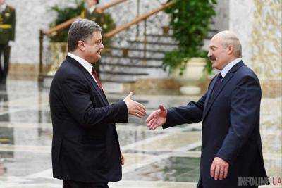 Порошенко встретился с Лукашенко