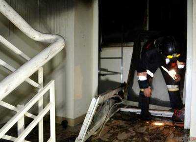 Спасатели ликвидировали возгорание в шахте жилого дома в Одессе