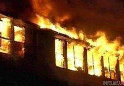 В Скадовске горело общежитие, двух студентов госпитализировали