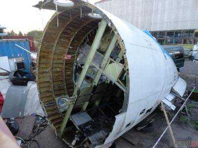 Украденный под Полтавой самолет порезали на металл