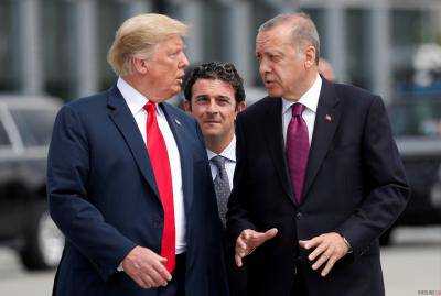 Эрдоган обсудил с Трампом эскалацию на Азове