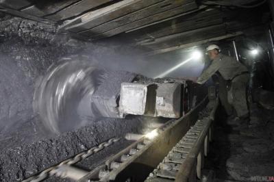Добыча угля уменьшилась почти на 10%
