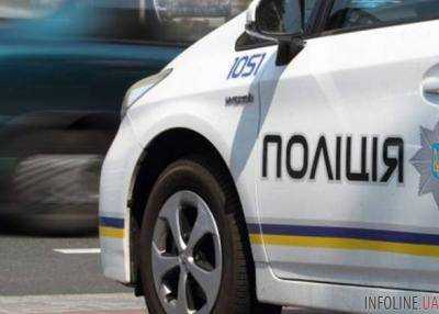 В Киеве патрульное авто влетело в троллейбус