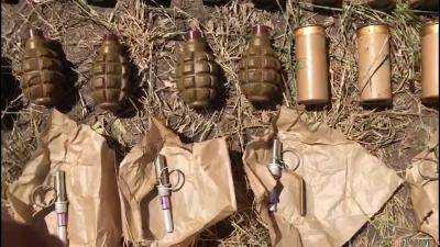 В Запорожье правоохранители обнаружили схрон боеприпасов