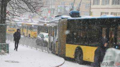На Рождество ограничат движение троллейбусов в центре Киева