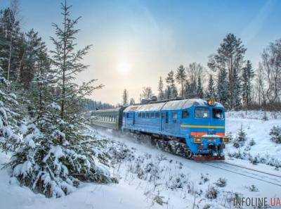 Снегопады не вызвали задержки поездов на Рождество