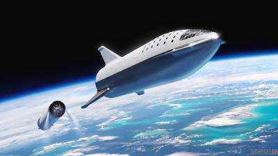 Илон Маск показал настоящее фото нового космического корабля Starship