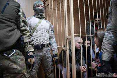 В Москве восьмерым украинским морякам продлили арест