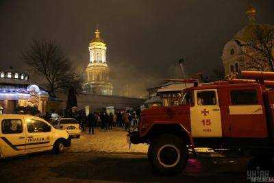 Киевский суд арестовал подозреваемого в поджоге Лавры