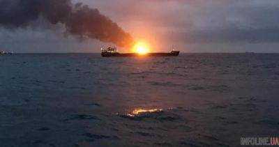 Из-за пожара на суднах возле Керченского пролива погибли 9 человек