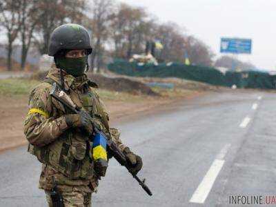 На Донбассе боевики осуществили 1 обстрел позиций украинских военных