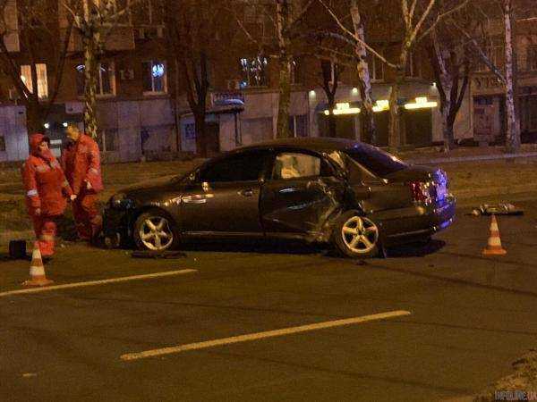 ДТП в Днепре: авто сильно повреждены