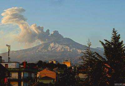В Сицилии активизировался вулкан Этна
