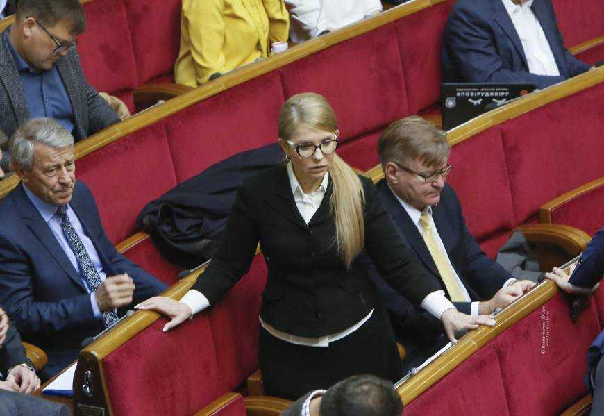 Лидер партии "Батькивщина" Юлия Тимошенко празднует свой 59-й день рождения