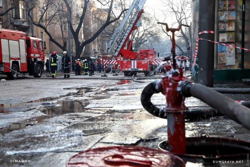 Что известно о состоянии пострадавших при пожаре в Одессе