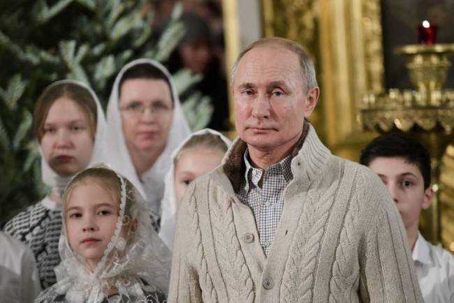 В.Путина подняли на смех в сети