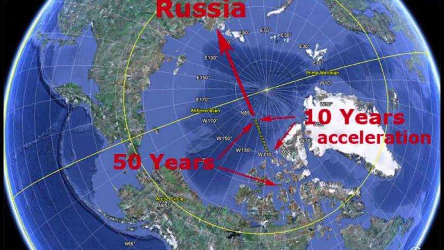 Северный магнитный полюс Земли "уходит" в сторону Сибири: ученые выяснили, почему