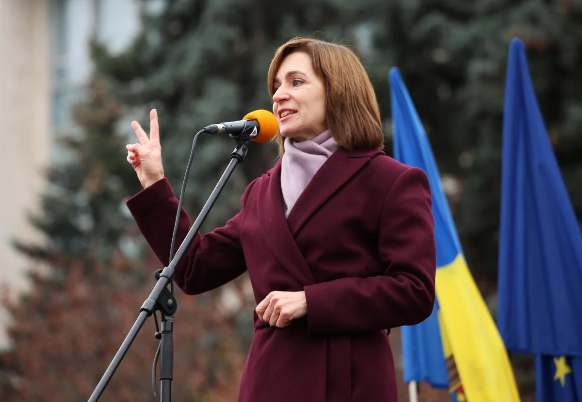 Свободу Молдовы сейчас защищает Украина - Санду