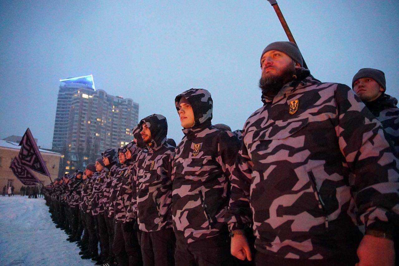 Нацкорпус собрал самый большой митинг в истории, масштабы поражают, в Киеве не пройти