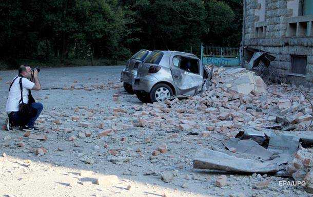 В Албании произошло самое сильное землетрясение за 30 лет
