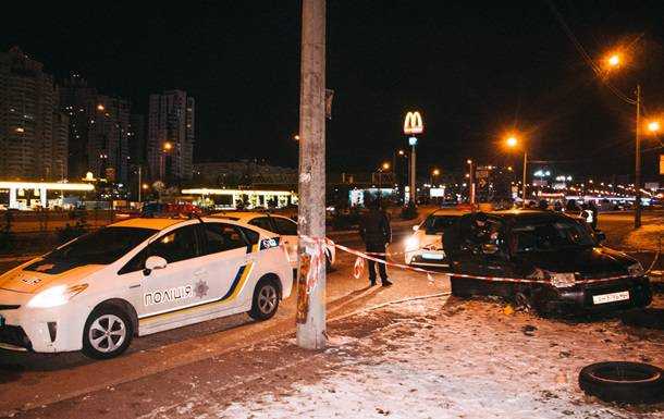 Ночью в  Киеве произошла погоня со стрельбой