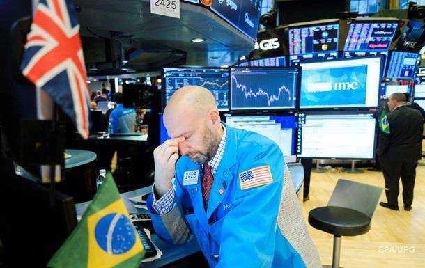 На мировых биржах рекордное падение