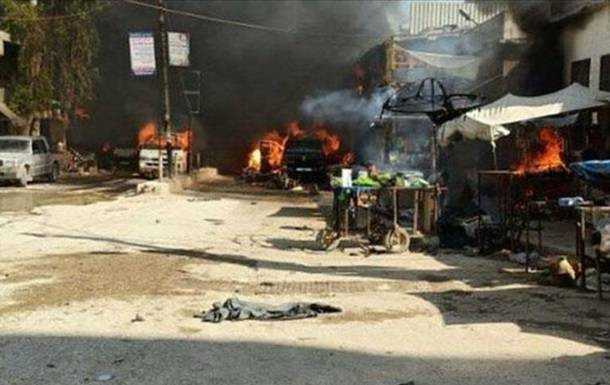 В Сирии при взрыве цистерны с топливом погибли 40 человек