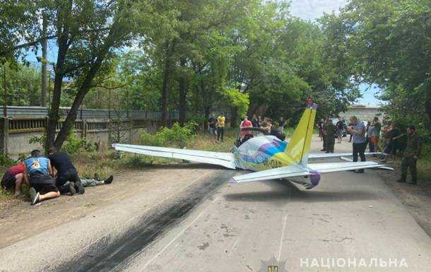 Крушение самолета в Одессе: в полиции рассказали детали