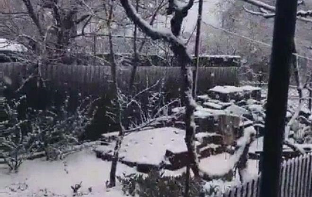 Одеську область засипало снігом