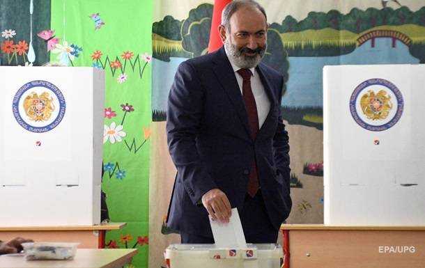 На виборах у Вірменії лідирує партія Пашиняна