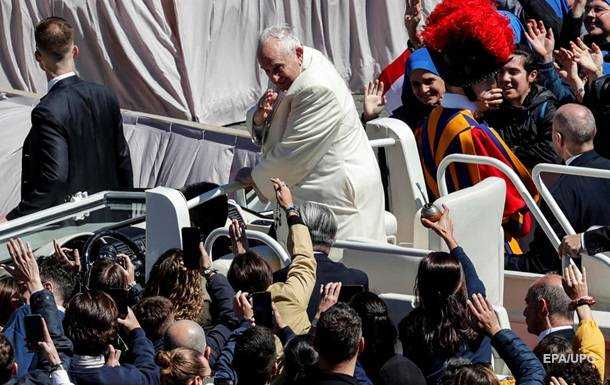 Папа закликав до Великоднього перемир'я в Україні