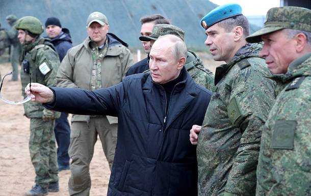 Путін особисто перевірив перебіг підготовки мобілізованих