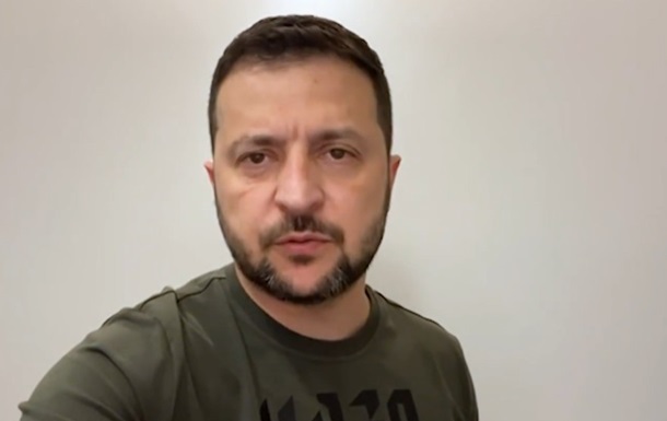 Зеленский записал видео благодарности