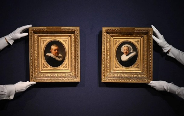 Портреты Рембрандта продали за рекордную сумму