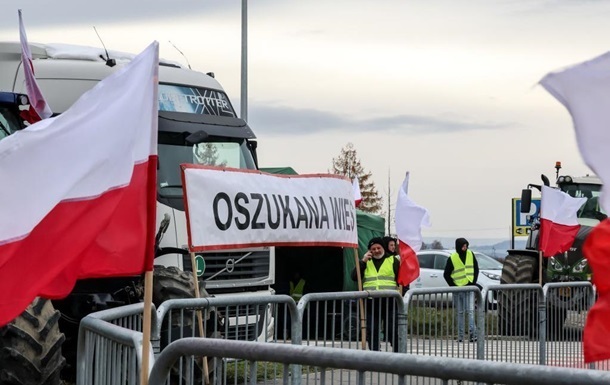 Польские фермеры снова заблокируют границу с Украиной 4 января