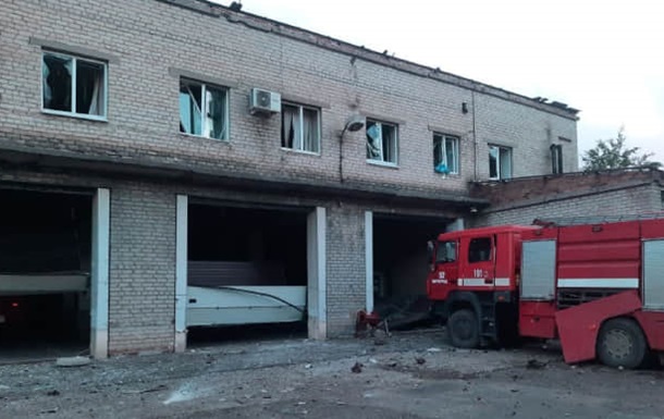 Россияне атаковали подразделение пожарной охраны в Херсонской области