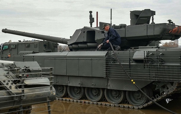 В ГУР назвали количество танков Армата в РФ