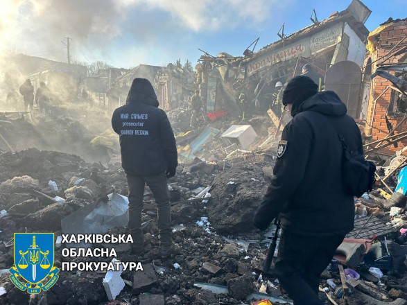 Удар по рынку в Харьковской области: сообщается о двух погибших