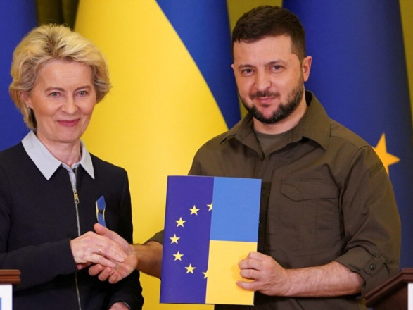 Украина вписывает новую страницу в историю Европы - фон дер Ляйен