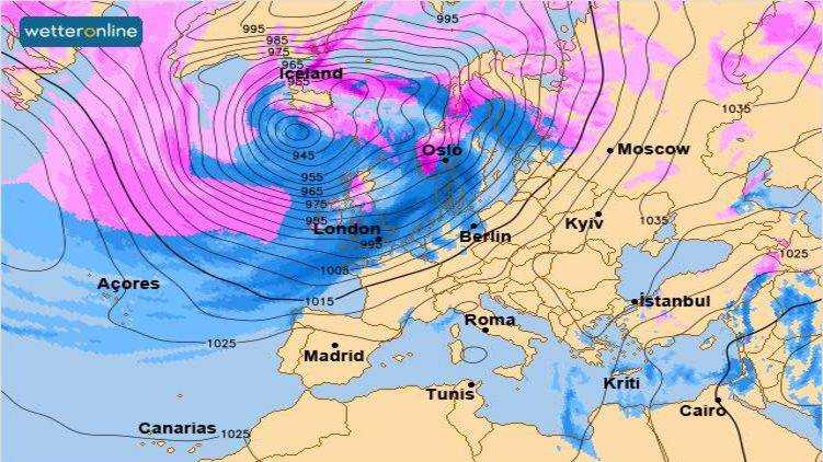 Пока в Европе бушует здоровенный циклоняра, синоптик рекомендовала украинцам насладиться прогулками