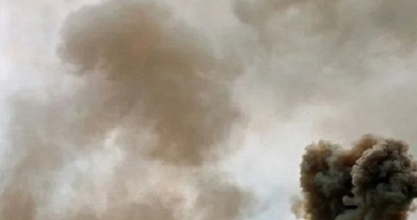 Рашисты обстреляли детсад в Херсоне: вспыхнул пожар