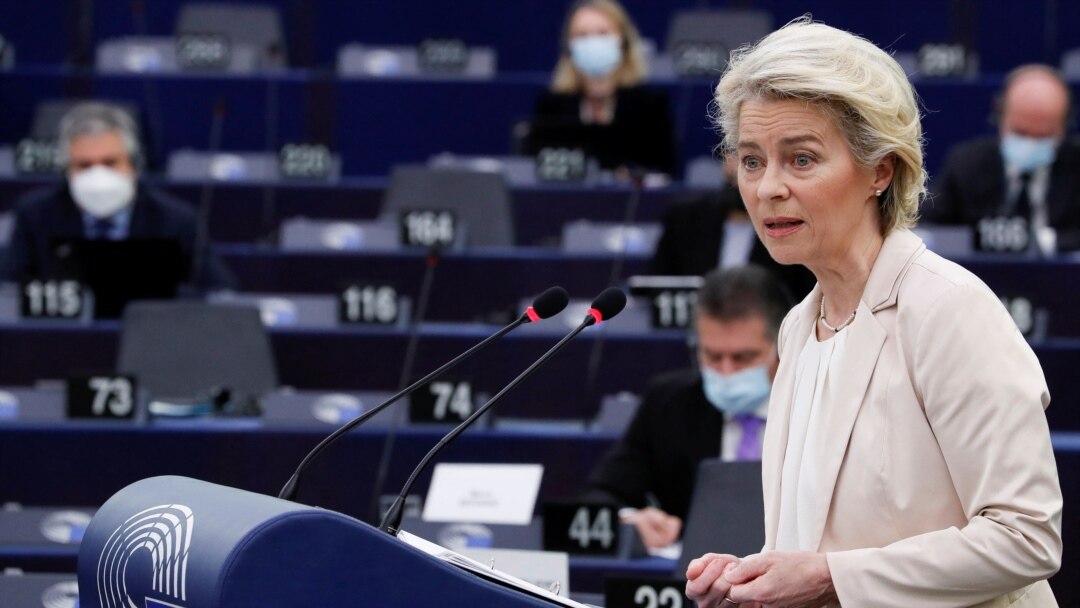 Глава Еврокомиссии призвала союзников "удвоить" поддержку Украины