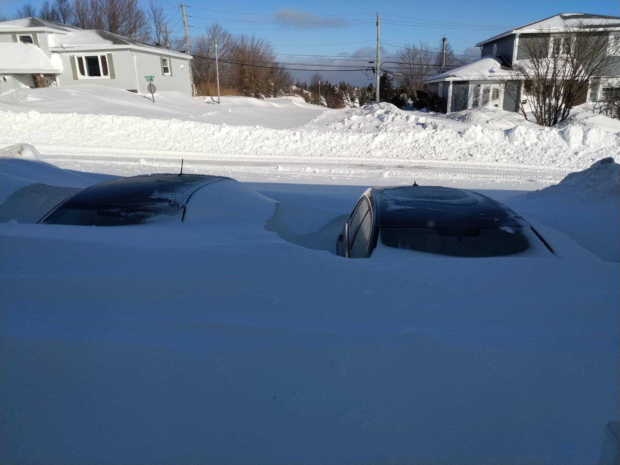 В Канаде выпал рекордный уровень снега