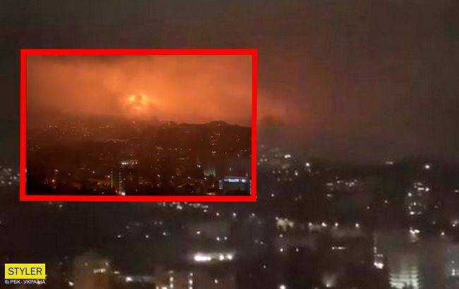 Мощный взрыв в Ялте погрузил курорт во тьму: видео инцидента